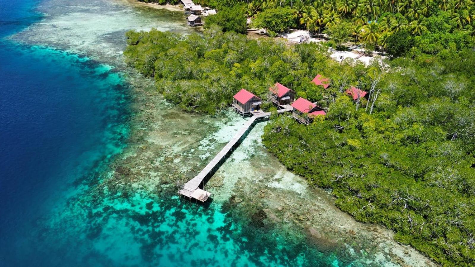 Villa Raja Ampat Blue Sea Besir Esterno foto
